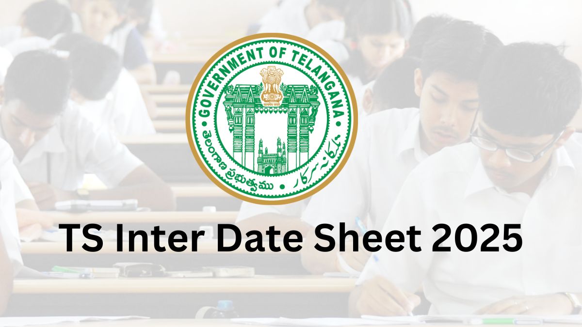 TS Inter Date Sheet 2025 Out, Check Telangana Class 12 Exam Dates