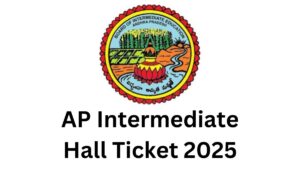 AP Intermediate Hall Ticket 2025